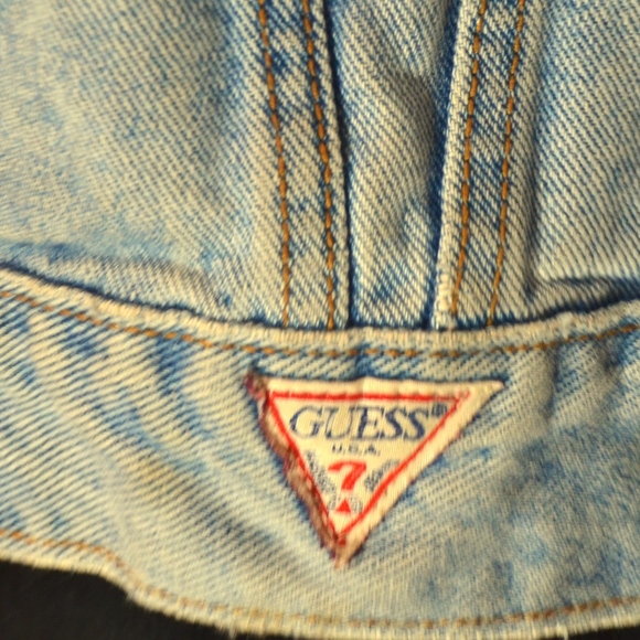 GUESS - Vintage 1980's Jean Jacket - Picture 3 of 8